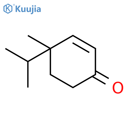 4-Isopropyl-4-methylcyclohex-2-enone structure