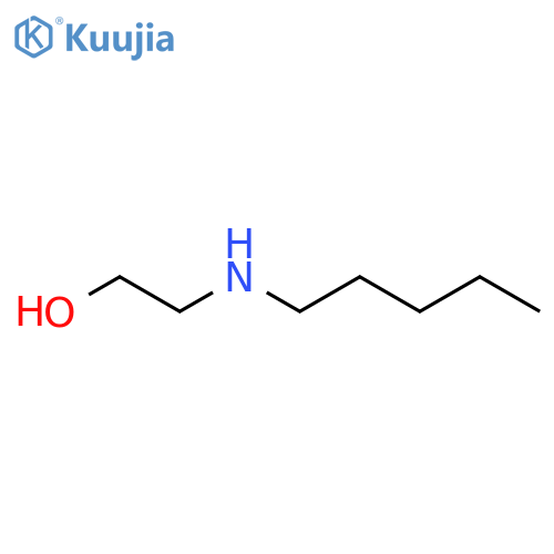 Ethanol,2-(pentylamino)- structure