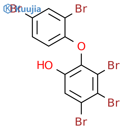 6-HYDROXY-2,2',3,4,4'-PENTABROMODIPHENYL ETHER structure