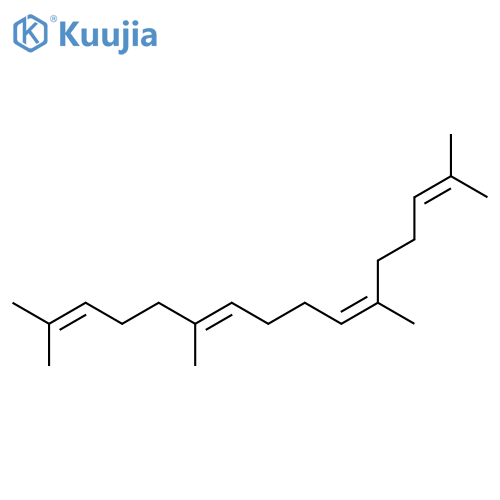 2,6,10,14-Hexadecatetraene, 2,6,11,15-tetramethyl-, (6E,10Z)- structure
