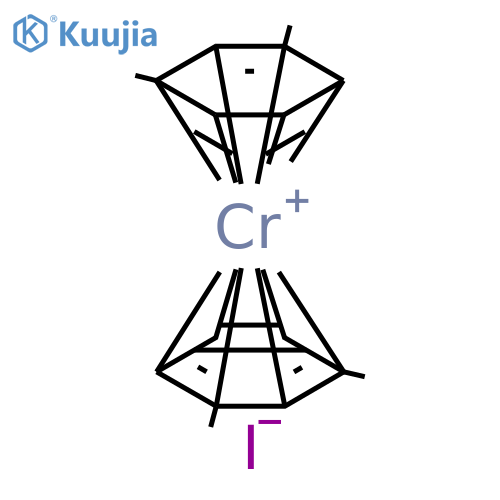 Chromium(1+), bis[(1,2,3,4,5,6-η)-1,3-dimethylbenzene]-, iodide (1:1) structure