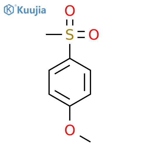 4-Methoxyphenylmethylsulfone structure