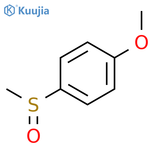 Benzene, 1-methoxy-4-(methylsulfinyl)- structure
