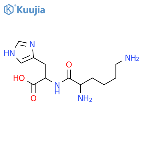 L-Histidine,L-lysyl- structure