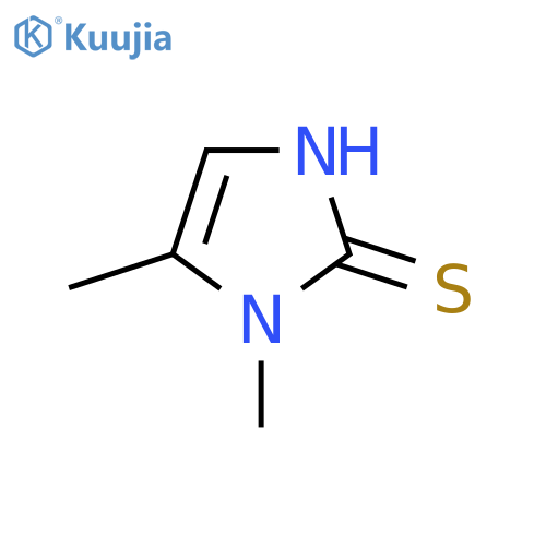 1,5-Dimethyl-1,3-dihydro-imidazole-2-thione structure