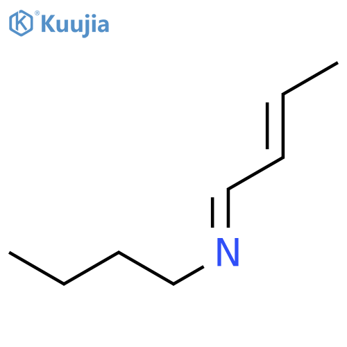 1-Butanamine, N-2-butenylidene- structure