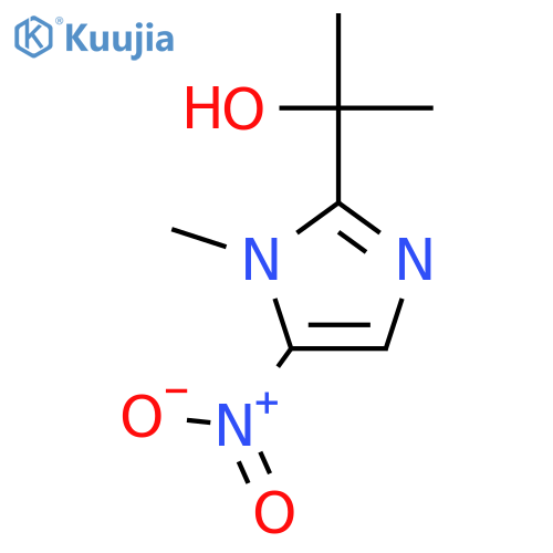 1H-Imidazole-2-methanol,a,a,1-trimethyl-5-nitro- structure