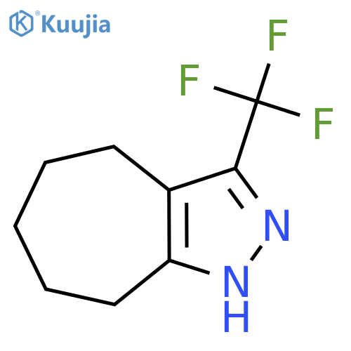 3-(Trifluoromethyl)-1,4,5,6,7,8-hexahydrocyclohepta[C]pyrazole structure