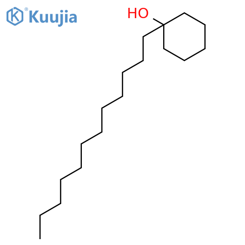 1-dodecylcyclohexanol structure