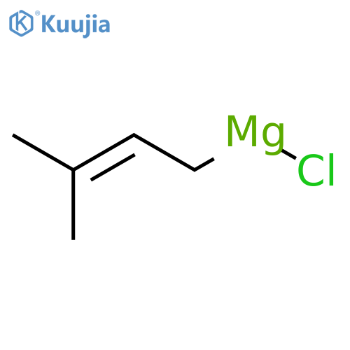 Magnesium, chloro(3-methyl-2-butenyl)- structure