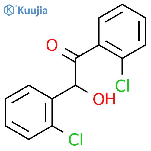 Ethanone, 1,2-bis(2-chlorophenyl)-2-hydroxy- structure