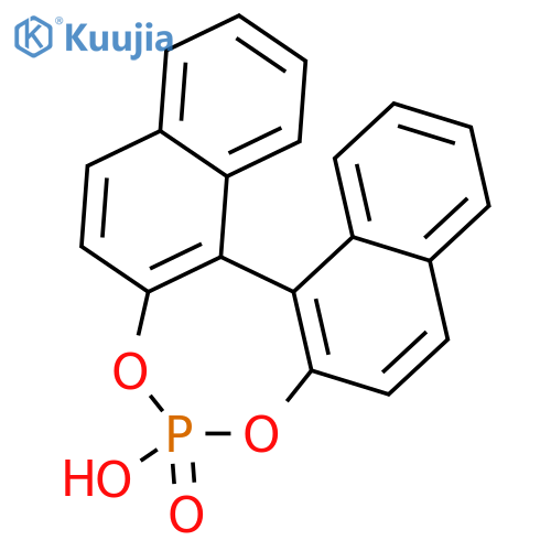 (S)-(+)-1,1'-Binaphthyl-2,2'-diyl Hydrogen Phosphate structure