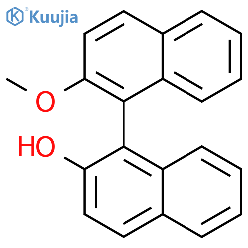 2'-Methoxy[1,1'-binaphthalen]-2-ol structure
