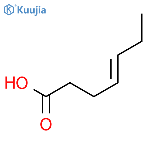 4-Heptenoic acid structure