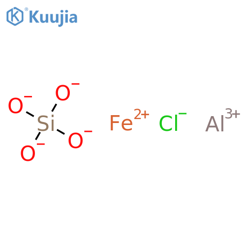 Aluminum iron chloride silicate structure