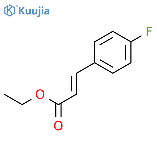 Ethyl 3-(4-fluorophenyl)acrylate structure
