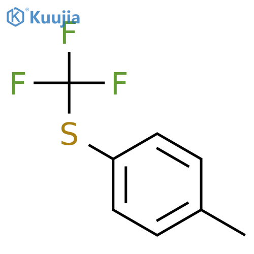4-(Trifluoromethylthio)toluene structure