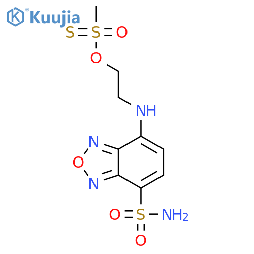 N-4-(Aminosulfonyl)-2,1,3-benzoxadiazol-7-yl-2-aminoethyl Methanethiosulfonate structure