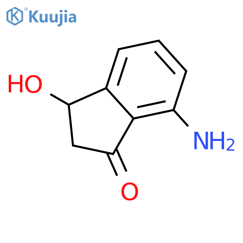 7-Amino-3-hydroxy-1-indanone structure