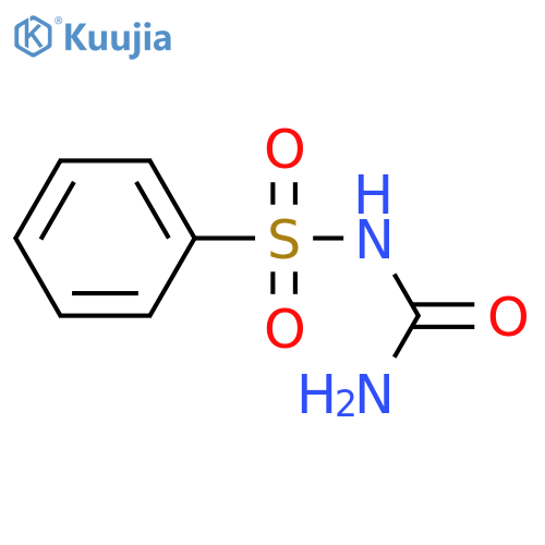 Benzenesulfonamide,N-(aminocarbonyl)- structure