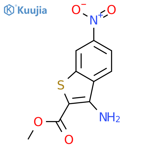 Methyl 3-amino-6-nitro-1-benzothiophene-2-carboxylate structure
