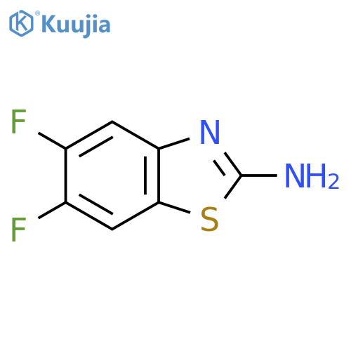 5,6-Difluorobenzodthiazol-2-amine structure