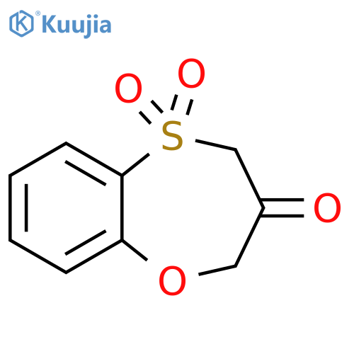 3,4-dihydro-2H-1,5lambda6-benzoxathiepine-3,5,5-trione structure