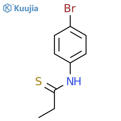 Propanethioamide,N-(4-bromophenyl)- structure
