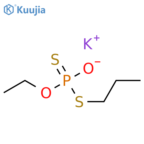 Phosphorodithioic acid,O-ethyl S-propyl ester, potassium salt (9CI) structure