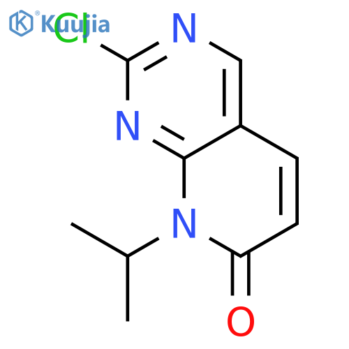 Pyrido[2,3-d]pyrimidin-7(8H)-one, 2-chloro-8-(1-methylethyl)- structure
