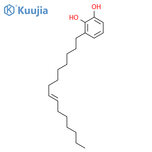 1,2-Benzenediol, 3-(8Z)-8-pentadecenyl- structure