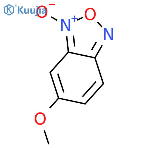 2,1,3-Benzoxadiazole,5-methoxy-, 3-oxide structure