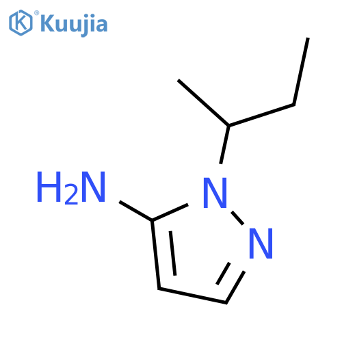 1-(butan-2-yl)-1H-pyrazol-5-amine structure