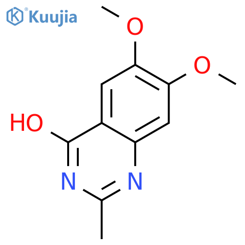 6,7-dimethoxy-2-methyl-3H-quinazolin-4-one structure