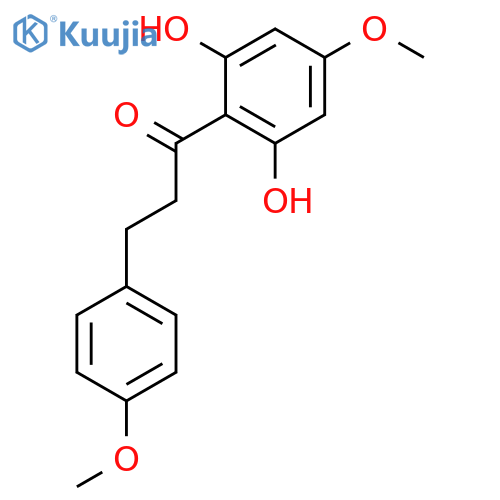 2',6'-Dihydroxy-4,4'-dimethoxydihydrochalcone structure