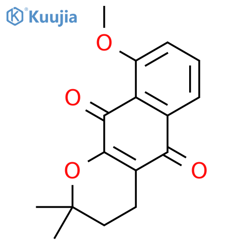 9-Methoxy-alpha-lapachone structure