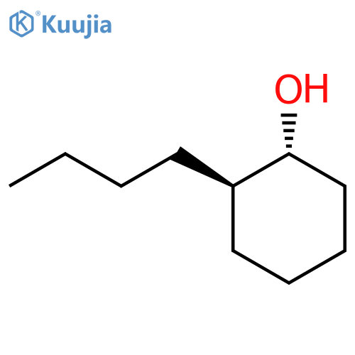 rac-(1R,2R)-2-butylcyclohexan-1-ol structure