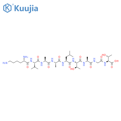 L-Threonine,L-lysyl-L-valyl-L-alanyl-L-alanyl-L-leucyl-L-threonyl-L-alanylglycyl- structure