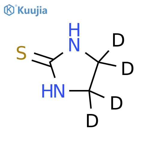 2-Imidazolidinethione-4,5-d4 structure