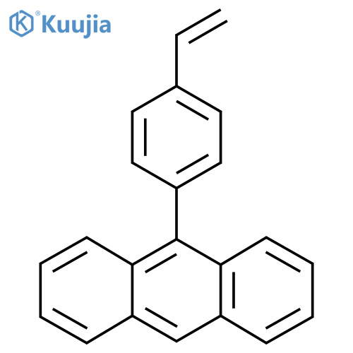 9-(4-Ethenylphenyl)anthracene structure