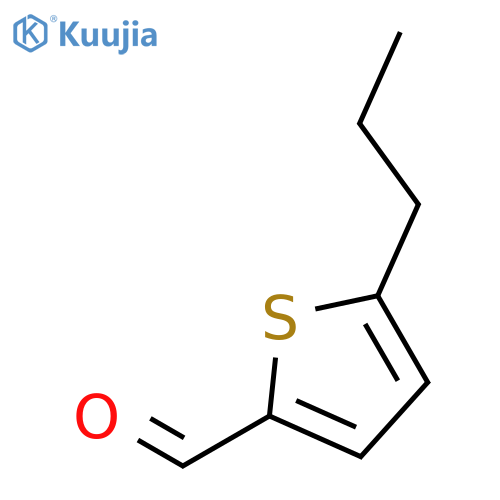 5-propylthiophene-2-carbaldehyde structure
