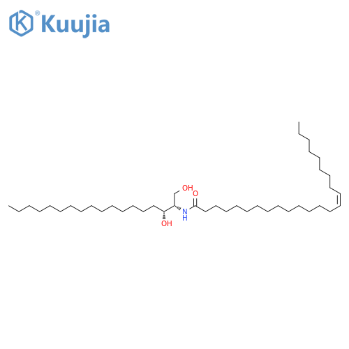 (Z)-N-[(2S,3R)-1,3-dihydroxyoctadecan-2-yl]tetracos-15-enamide structure