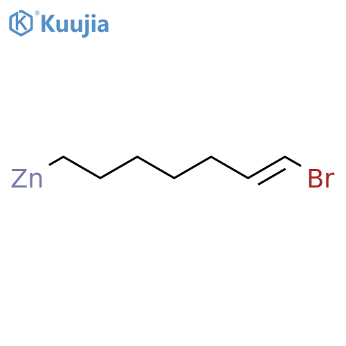 Zinc, bromo-6-heptenyl- (9CI) structure