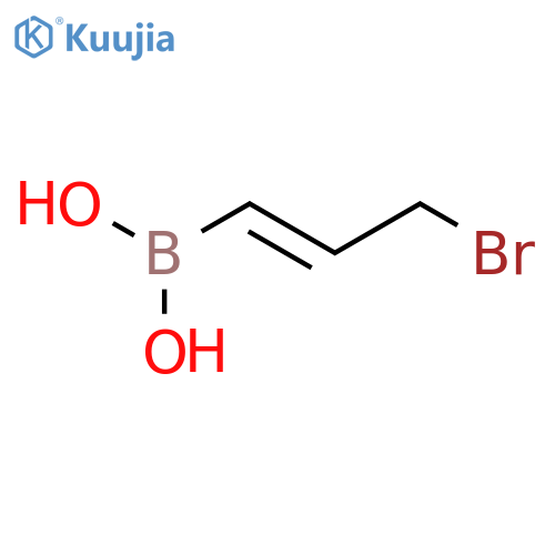 Trans-2-Bromomethylvinylbronic acid structure