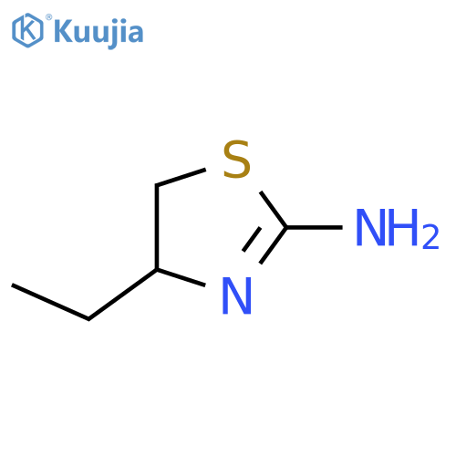 2-Thiazolamine,4-ethyl-4,5-dihydro- structure