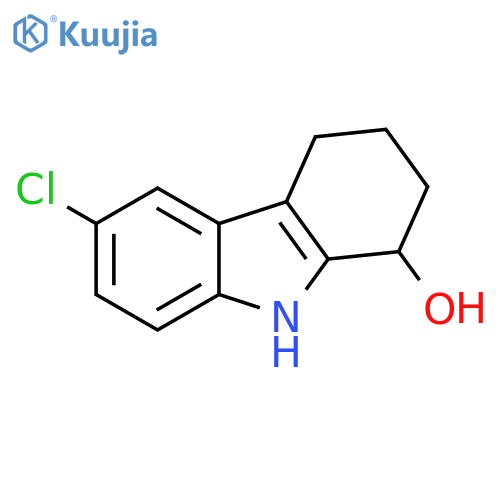 6-Chloro-2,3,4,9-tetrahydro-1H-carbazol-1-ol structure