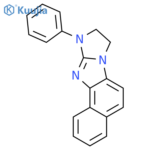 8H-Imidazo[1,2-a]naphth[1,2-d]imidazole, 9,10-dihydro-10-phenyl- structure