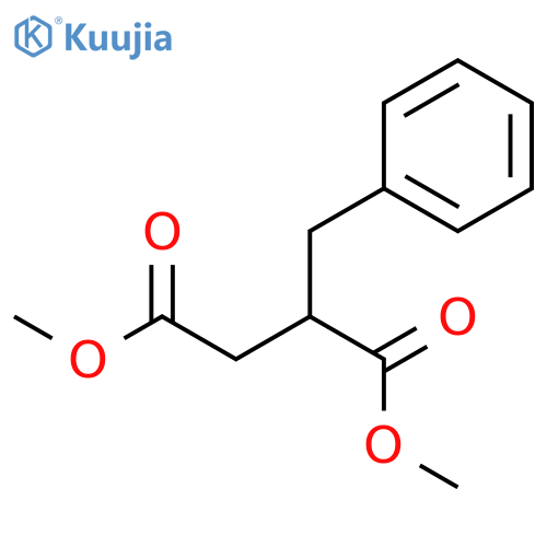 Butanedioic acid,2-(phenylmethyl)-, 1,4-dimethyl ester structure