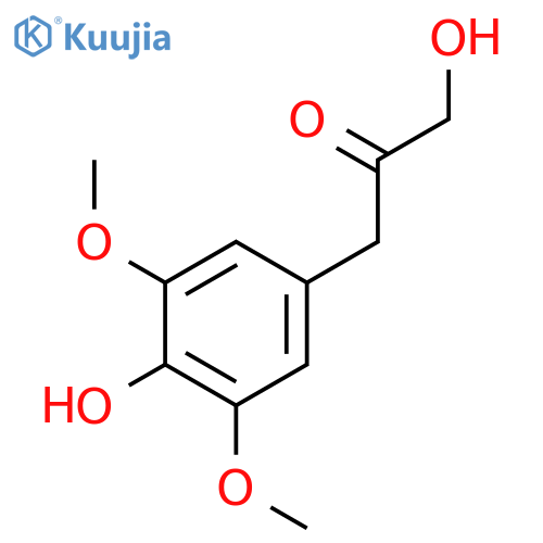 1-Hydroxy-3-(4-hydroxy-3,5-dimethoxyphenyl)-2-propanon structure