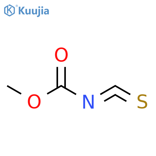 Carbon(isothiocyanatidic)acid, methyl ester structure